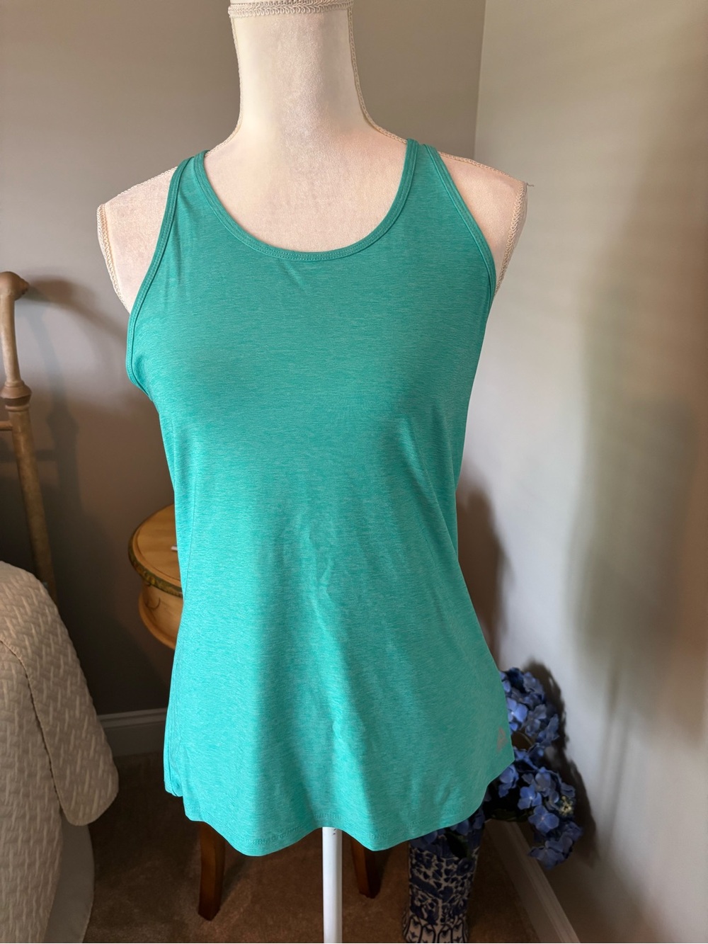 Reebok Women's Racerback Tank Top - Teal Green
